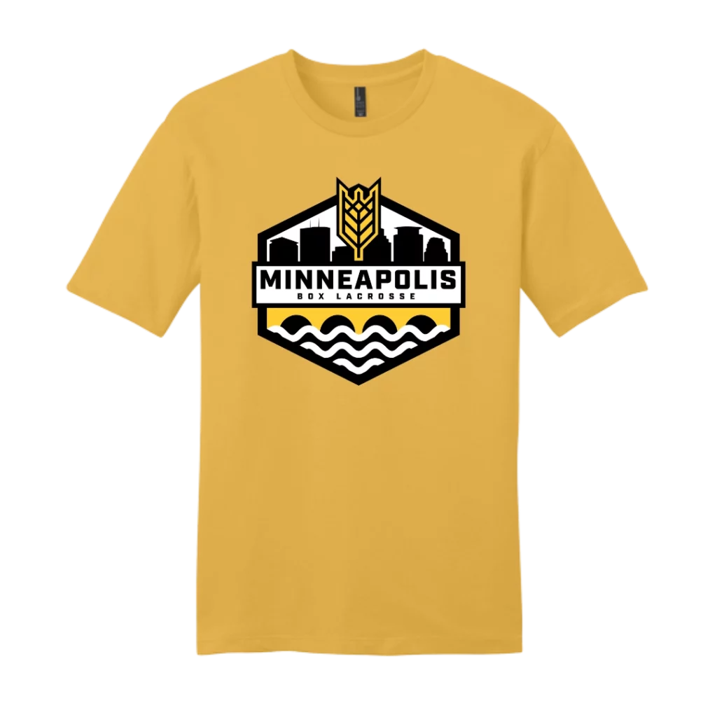 Minneapolis Classic Logo Yellow Tee